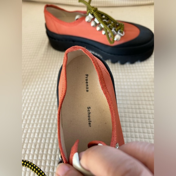 Proenza Schouler Cloth Lace Up Shoes - Picture 5 of 6